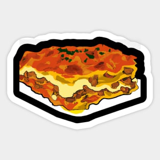 Lasagna Gift Sticker